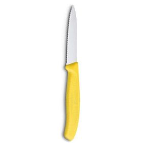Victorinox Testere ve Sivri Ağızlı Sarı 8 cm Soyma Bıçağı