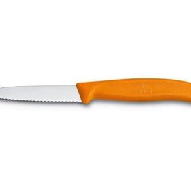 Victorinox Testere ve Sivri Ağızlı Turuncu 8 cm Soyma Bıçağı