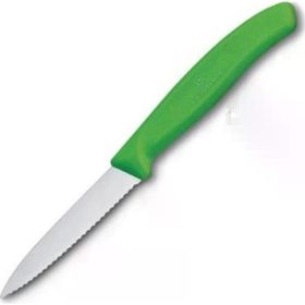 Victorinox Testere ve Sivri Ağızlı Yeşil 8 cm Soyma Bıçağı