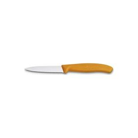 Victorinox Turuncu 8 cm Tırtıklı Soyma Bıçağı