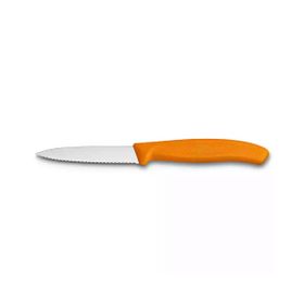 Victorinox Turuncu 8 cm Tırtıklı Soyma Bıçağı