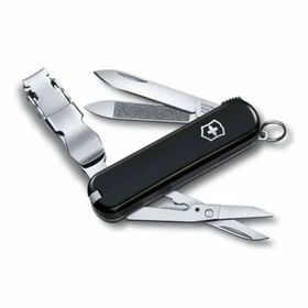 Victorinox VT 0.6463.3 Siyah Tırnak Makaslı Çakı