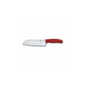Victorinox Vt 6.8521.17b Swiss Classic Kırmızı Geniş Ağızlı Santoku Bıçağı