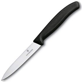 Victorinox Vt6.7703 10 cm Sivri Siyah Soyma Bıçak