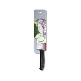 Victorinox VT6.8523.17B 17 cm Siyah Blisterli Kanallı Santoku Bıçağı