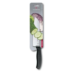 Victorinox VT6.8523.17B 17 cm Siyah Blisterli Kanallı Santoku Bıçağı