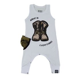 Victory 37024 Army Atlet Beyaz 9-12 Ay Bebek Tulumu