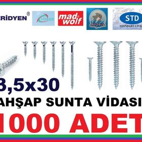 Vida 3.5x30 1000 Adet Sunta Vidası