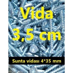 Vida 4x35 500 Adet Sunta Vidası