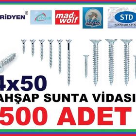Vida 4x50 500 Adet Sunta Vidası