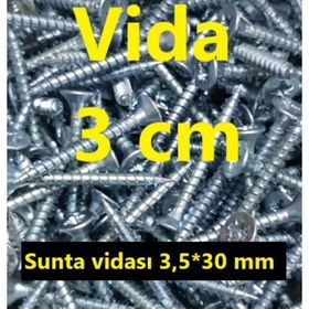 Vida 5x30 200 Adet Sunta Vidası