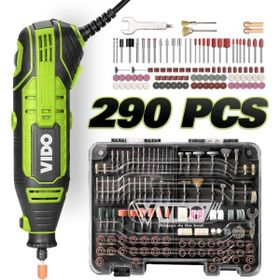 Vido WD010710185 290 Parça 185 W 3.2 mm Elektrikli Mini Taşlama Seti