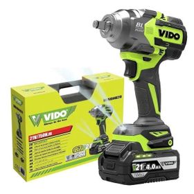 Vido WD040440210 2x4 Ah 1/2 inç 21V 750 Nm Akülü Kömürsüz Somun Sökme Makinesi