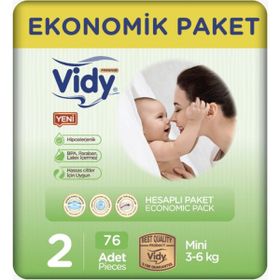 Vidy Baby Premium No:2 Mini Bebek Bezi