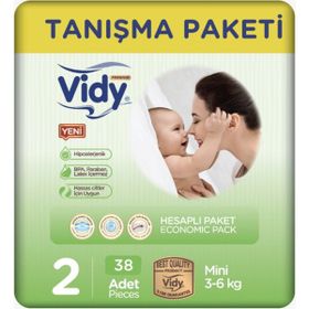 Vidy Baby Premium No:2 Mini Bebek Bezi
