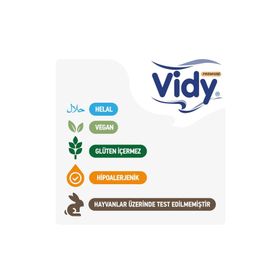 Vidy Baby Premium No:4 Maxi 184 Adet Bebek Bezi
