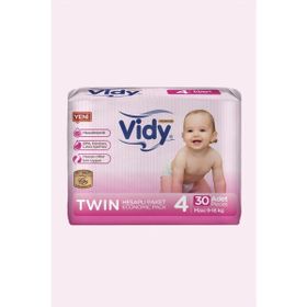 Vidy Baby Premium No:4 Maxi Bebek Bezi