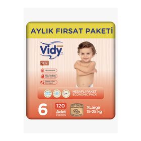 Vidy Baby Premium No:6 XLarge Bebek Bezi