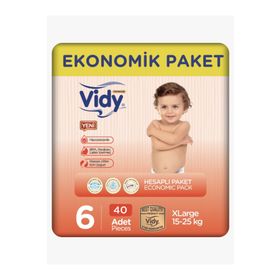 Vidy Baby Premium No:6 XLarge Bebek Bezi