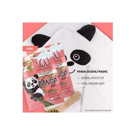 Vien Pro B5 25 gr Panda Desenli Kağıt Yüz Maskesi