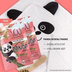 Vien Pro B5 25 gr Panda Desenli Kağıt Yüz Maskesi