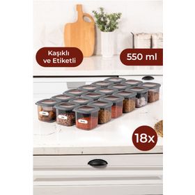 Vienev Etiketli Foly Kare 15 li Saklama Kabı