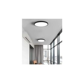 Vies Teknoloji 3200K Mat Siyah Panel Avize Tavana Sıfır Led