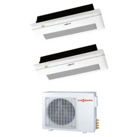 Viessmann O3F3062M2 Vitoclima Multi Tek Yön 6.1 Kw 1 Dış ve 2 İç Ünite 12+18 Kaset Klima
