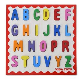 Viga Toys 30x30 cm Harf Tablası