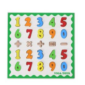Viga Toys 4 İşlem Matematik Tablası Puzzle