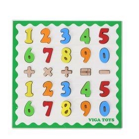 Viga Toys 4 İşlem Matematik Tablası Puzzle