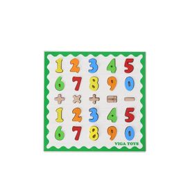 Viga Toys 4 İşlem Matematik Tablası Puzzle