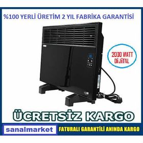 Vigo EPK4590E20Y 2000 W Konvektör Isıtıcı Yeşil