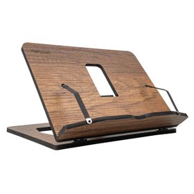 Vigo Wood Ahşap Ceviz Kitap Okuma ve Tablet Standı