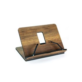 Vigo Wood Ahşap Ceviz Kitap Okuma ve Tablet Standı
