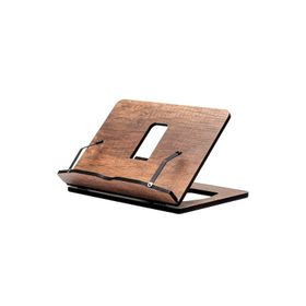 Vigo Wood Ahşap Ceviz Kitap Okuma ve Tablet Standı