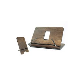 Vigo Wood Büyük Boy Ceviz Kitap Okuma Standı