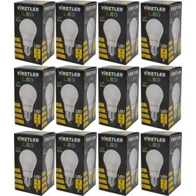 Viketled Beyaz White 9W 12'li Set Led Ampül