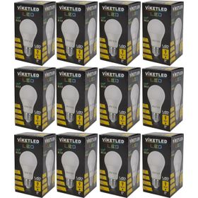 Viketled Beyaz White 9W 12'li Set Led Ampül