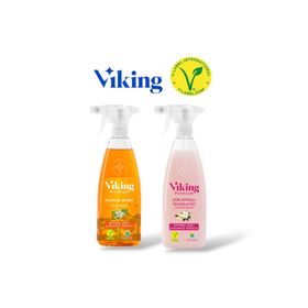 Viking 2x750 ml Premium Çok Amaçlı Yüzey Temizleyici + Mutfak Turunç Bahçesi Temizleyici