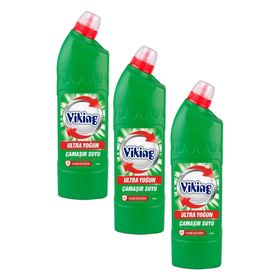 Viking Ada 764 ml Ultra Yoğun Çamaşır Suyu (3 adet)