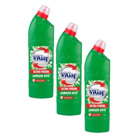 Viking Ada 764 ml Ultra Yoğun Çamaşır Suyu (3 adet)