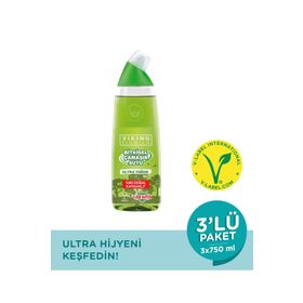 Viking Premium 750 ml Amber Çamaşır Suyu (3 adet)