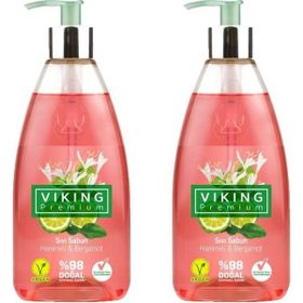 Viking Premium Hanımeli Bergamot Kokulu 2x500 ml Sıvı Sabun