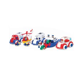 Viking Toys VT11260 Acil Kurtarma Taşıtları 5 Parça