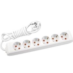 Viko 1050190113605 Multilet 6'lı 5 mt Çocuk Korumalı Topraklı Grup Priz