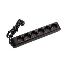 Viko 1050190133303 Multiled 3 mt Topraklı Kablolu Çocuk Korumalı Siyah Üçlü Priz