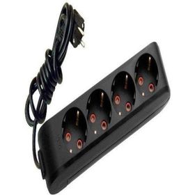 Viko 1050190133303 Multiled 3 mt Topraklı Kablolu Çocuk Korumalı Siyah Üçlü Priz
