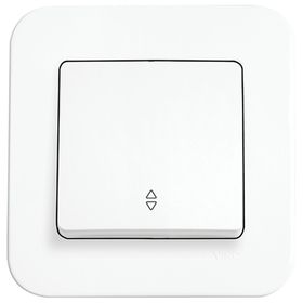 Viko 10AX 250 V Linnera Rollina Beyaz Çerçevesiz Vavien Anahtar