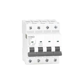 Viko 10Vtb-4C32 Trifaze Nötr Kesmeli 4X32A C Tipi Otomatik Sigorta
